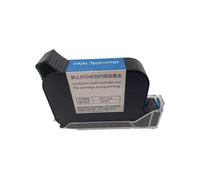 KAKAK Cartuccia d'inchiostro solvente ad asciugatura rapida compatibile con alta adesione A12 for stampante a getto d'inchiostro online portatile da 12,7 mm Per Vari Materiali(Black)