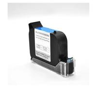 KAKAK Cartuccia d'inchiostro Sovent nero ad asciugatura rapida da 42 ml 12,7 mm JS10M JS12M sostituita for stampante portatile Domino 2.5 per testo codice a barre data ora, ecc(Blue)