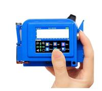 KAKAK E11 Stampante portatile a getto d'inchiostro portatile multicolore da 0,5 pollici, senza inchiostro, stampante for la stampa di codici a barre QR, logo e data per testo codice