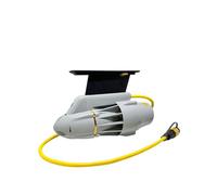 KAKAK Elica a Getto for Barca da Pesca Gonfiabile SUP, Motore brushless subacqueo Impermeabile IP68, Potenza 12V 24V Basso Rumore, Lunga Durata della Batteria(2M,24V 240W)