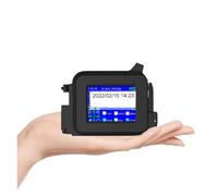 KAKAK Mini stampante a getto d'inchiostro portatile for etichette, intelligente, piccola macchina for la produzione di codici bidimensionali per testo codice(Printer-2 Ink)