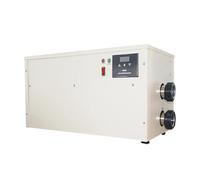 KAKAK Pompa di Calore for Piscina da 54 kW con Display Touch Digitale, scaldabagno Elettrico for Piscine interrate e Fuori Terra con Elevata efficienza di Riscaldamento(Connector 50mm)