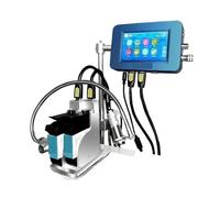 KAKAK Stampante a getto d'inchiostro automatica online da 25,4 mm, design dell'interfaccia piatta, macchina for la codifica industriale per testo codice a barre data ora, ecc