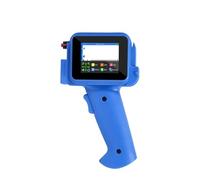 KAKAK Stampante a getto d'inchiostro portatile mini da 12,7 mm for codice a barre, logo, data, etichetta, codificatore portatile per testo codice a barre data ora, ecc(Include 1 Cartridge)