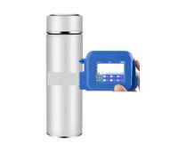 KAKAK Stampante a getto d'inchiostro termica portatile portatile da 27 lingue da 12,7 mm con touch screen for il logo della data del codice batch Per Vari Materiali(Blue printer no ink)
