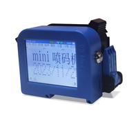 KAKAK Stampante for etichette con codice data portatile piccola stampante a getto d'inchiostro for stampante for codici data per testo codice a barre data ora, ecc