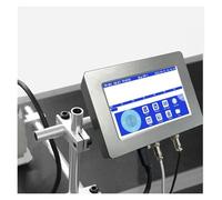 KAKAK Stampante for etichette da 12,7/25,4 mm, stampante a getto d'inchiostro online, computer, codice QR a barre, numero data, logo, data di scadenza per testo codice a barre data ora, ecc(25.4mm)