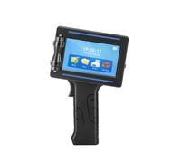 KAKAK Stampante portatile for la codifica delle date Y130 da 12,7 mm, stampante termica a getto d'inchiostro portatile per testo codice a barre data ora, ecc(Printer JS12 ink)