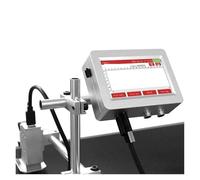 KAKAK Stampante termica a getto d'inchiostro online 150Pro da 12,7 mm, stampante for codici a barre QR, logo, data di scadenza per testo codice a barre data ora, ecc(Without ink)