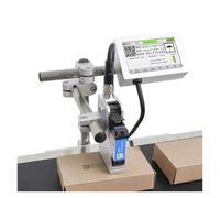 KAKAK Stampante termica a getto d'inchiostro online da 25,4 mm con stampante for macchina for codifica display da 5 pollici for data/codice QR Per Vari Materiali(Only 25.4mm printer)