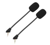 KAKAKE Cuffie da Gioco Microfono con Asta con Cancellazione del Rumore per Cloud -2PCS Sostituzione del Microfono per Cuffie da Gioco Wireless per Giocatori, 3,5 Mm