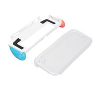 KAKAKE Custodia Protettiva per Console di Gioco, Agganciabile per OLED | Materiale resistente agli urti, design del controller rimovibile, facile accesso alla porta, impugnatura ergonomica,
