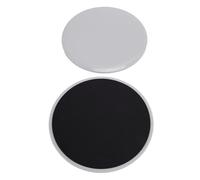 KAKAKE Dischi Scorrevoli per il Core per la Forza Addominale, 2 Cursori per Allenamento per Coinvolgere i Muscoli del Core, Cursori da Pavimento Leggeri e Portatili per Lezioni in Palestra (Grigio)