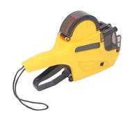 KAKAKE Pistola per Cartellini del Prezzo Chiara e Pistola per Etichettatura a Doppia a 10 Cifre per Plastica per Negozi al Dettaglio di Supermercati