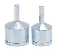 KAKAKE Set di Scovolini per Tubi in Rame e Acciaio Legato con compatibilità con Trapano Elettrico per la Produzione, Kit di Spazzole per la Pulizia dei Tubi da 2 Pezzi