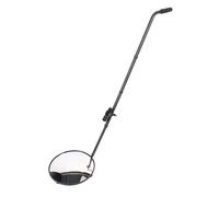 KAKAKE Specchio per Ispezione Sotto L'auto Specchio Convesso Leggero e Sicuro con Ingrandimento 2X per Scaffali Schiuma Nera Adatto per Lunghe Ore di Lavoro