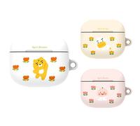 Kakao Friends April Shower Flower AirPods 3rd custodia rigida made in Korea
