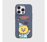 Kakao Friends Choonsik Diary Custodia morbida per Galaxy S23 S22 S21 S20...