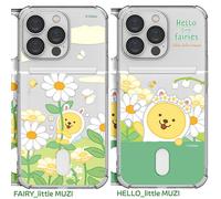 Kakao Friends Little Tiny Fairies Custodia trasparente per carte di credito...