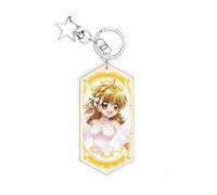 kakazoomm store Anime Mermaid Melody Pichi Portachiavi Nanami Lucia Hosho Hanon Touin Rina Decorazione di colgante per zaino unico alla moda e creativo