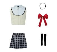 kakazoomm store Puella Magi Costumi da Gioco di Ruolo Madoka Magica Cos Homura Akemi Cosplay Madoka Kaname Uniforme Scolastica Kyouko Sakura Stationery (XS-3XL)