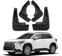 KAKIKA Paraspruzzi Parafanghi Anteriore Posteriore per Toyota Corolla Cross 2020-2023, Antispruzzo Impermeabile Protezione Esterni Decorativi Accessori