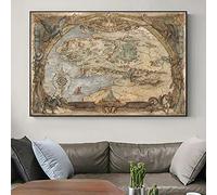 KaKille Puzzle Puzzle Il Signore Degli Anelli Mappa Della Di Mezzo In Legno Puzzle Per Adulti Da 1000 Pezzi Giocattoli Educativi Per Bambini