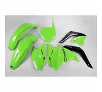 KAKIT209-026 KIT COMPLETO PLASTICHE UFO CROSS PER KAWASAKI KX450F 2007 026 VERDE