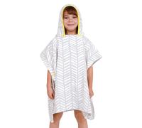KAKU NANU Asciugamani con cappuccio per bambini, in cotone, accappatoio, accappatoio, accappatoio, poncho, 2, 3, 4, 5, 6 anni, 60 x 60 cm