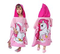 KAKU NANU Poncho mare bambino, squisito poncho mare bambina neonato bimba assorbenti telo mare bambina asciugamano mare bambino