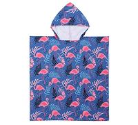 KAKU NANU Poncho Mare per Bambino, Squisito Asciugamano Assorbente con Telo per Neonato e Bimba