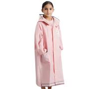 KAKU NNAU Impermeabile Bambino Bambina Mantella Antipioggia Vestiti Pioggia Bimbi Poncho Impermeabile Rosa 2 3 4 Anni