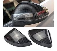 Kakulkomen 1 paio copri specchietti retrovisori per auto, copri specchietto retrovisore, gusci specchietti laterali di ricambio in fibra di carbonio per A3 S3 8V RS3 2013-2019(Fibra di Carbonio)