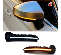 Kakulkomen 2 pezzi Indicatore LED sequenziale di direzione luce dinamica Compatibile con Audi A3 8V S3 RS3 2013 2014 2015 2016 2018 2019 2020 (bianco)