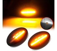 Kakulkomen 2pcs luci LED segnale di rotazione indicatori specchio laterale sinistro + destro con funzione dinamica compatibile con Opel Corsa B C Astra F Combo B C