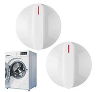 KAKUPPA Confezione da 2 manopole per asciugatrice WH1X2721 compatibili con Hotpoint GE Electric Dryer Machine di ricambio AP2044893 123C7931 EA271094 PS271094, manopola selettore timer per kit di