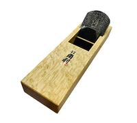 KAKURI KANNA - Pialla giapponese grande da 60 mm per la lavorazione del legno, pialla manuale per la finitura del legno, 25,9 x 7,6 x 7,1 cm, corpo in rovere bianco rifinito a olio, realizzata in