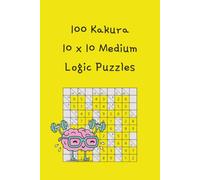 Kakuro: 100 10x10 grid medium level puzzles