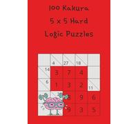 Kakuro: 100 5x5 grid difficult level puzzles