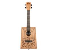 Kala Brand Music Co. - Portasigari Ukulele, 4 corde, destra, naturale, concerto (KA-CB-Deco-C-W-Bag)