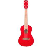Kala Brand Music Sparkle Ritzy - Ukulele da concerto, colore: Rosso lucido (KA-SPRK-RED)