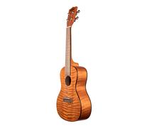 Kala - KA-CEM - Ukulele concerto exotic Mahogany per Bambini Adulti e Principianti Scuola Media Mogano figurato per Musicisti Esperti/Nuovi, Custodia Inclusa, strumenti a corda per bambini, Satinato