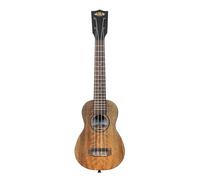 Kala KA-CM-SLN - Curly Mango Soprano Lungo Collo Ukulele con Borsa