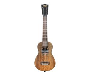 Kala KA-CM-SLN - Curly Mango Soprano Lungo Collo Ukulele con Borsa