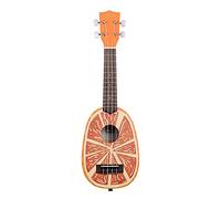 Kala - KA-NV-ORNG - Ukulele Soprano Bambini Adulti e Principianti, Ukulele Scuola Media in Mogano per Musicisti Esperti e Nuovi con Custodia Inclusa, Strumenti Musicali Bambini a Corda, Satinato