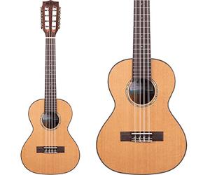 KALA KA-SCAC-T8 - Ukulele tenore Gloss Solid Cedar Top Acacia, con borsa (UB-T)
