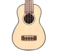Kala KA-SSLNG Soprano Long Neck - Solid Spruce Top / Mahogany Ukulele