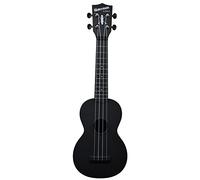 Kala KA-SWB-BK Ukulele Soprano Waterman Nero Opaco Satinato in ABS con Custodia