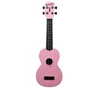 Kala KA-SWB-PK Ukulele Soprano Waterman Rosa Opaco Satinato in ABS con Borsa