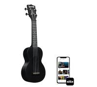 Kala - KA-WMS-BK-S - Ukulele Soprano Bambini Adulti e Principianti, Ukulele Scuola Media in ABS per Musicisti Esperti/Nuovi, Custodia Inclusa, Strumenti Musicali Bambini a Corda, Satinato colorato